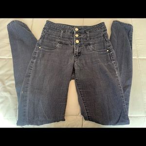 Refuge high-waisted skinny jeans